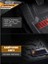 Opel Combo 2004-2005-2006-2007 Uyumlu 3D Havuzlu Paspas Takımı Krom Kırmızı 4