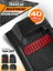 Ford Focus 2004-2005-2006-2007 Uyumlu 3D Havuzlu Paspas Takımı Krom Kırmızı 2