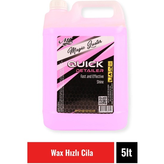 Magic Luster Detailing Quick Detailer 5 Lt ( Hızlı Cila Fiyatı
