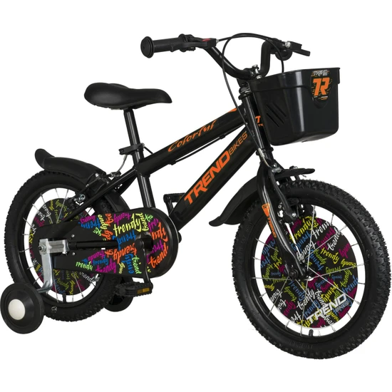 Trendbisiklet Bmx Black 16 Jant Çocuk Bisikleti, 4-6 Yaş