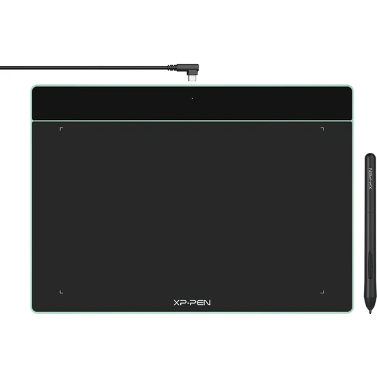 Xp-Pen Deco Fun L Grafik Tablet Yeşil