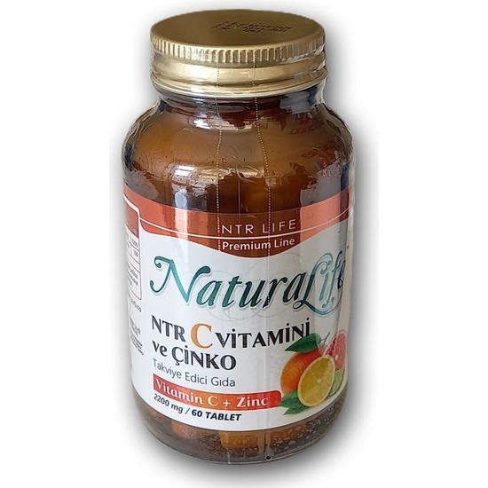 Natura Life Ntr Vitamin C ve Çinko 60 Tablet Fiyatı