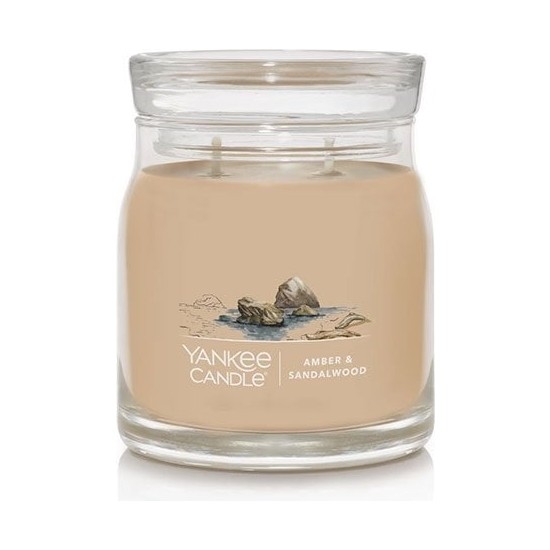 Yankee Candle 1630016E Orta Mum AmberSandalwood Fiyatı