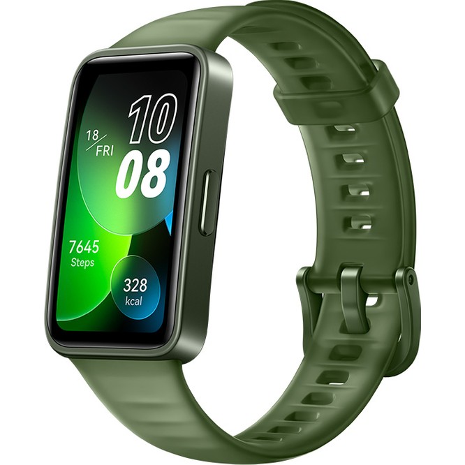 Huawei Band 8 Akıllı Saat - Yeşil, Geniş Renkli Ekran, Bluetooth Bağlantı, Kalp Atışı ve Uyku Takibi, Uzun Pil Ömrü