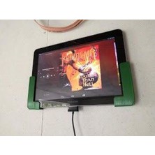 Evrensel Tablet  Tutucu Duvara Sabitleme Aparatı Vidasız Stant