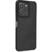 Vivo Y35  Kılıf  Deri Tasarım Yeni Lüx Silikon