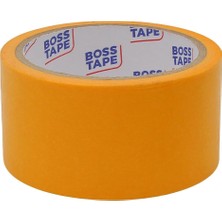 Boss Tape Washi Turuncu Renkli Bant Elle Yırtılır Hobi Boya Maskeleme Bandı