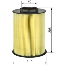 Mocan Hava Filtresi 1 Adet - Bmw 5 520 D 2000-2003 100 Kw -- 1457433588 - Oem: 13 71 2 246 997
