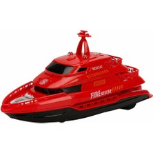 Maxx Wheels Sea Rescue Sesli ve Işıklı Kurtarma Gemisi - Itfaiye