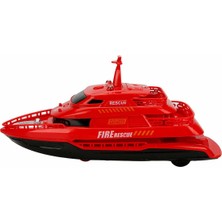 Maxx Wheels Sea Rescue Sesli ve Işıklı Kurtarma Gemisi - Itfaiye