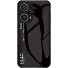 Lr Joyful Xiaomi Redmi Note 12 Turbo / Poco F5 5g Ince Telefon Kılıfı Pc + Tpu + Temperli Cam Şok Geçirmez Kapak (Yurt Dışından)