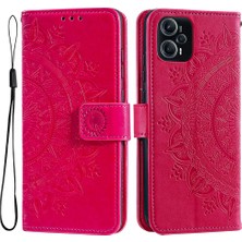 Lr Joyful Xiaomi Redmi Note 12 Turbo / Poco F5 5g Cüzdan Pu Deri Kılıf Mandala Çiçek Dışında Stand Kapağı (Yurt Dışından)