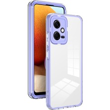 Lr Joyful Xiaomi Redmi Note 12 5g (Global) / Poco X5 5g Tpu Pc Telefon Kılıfı Pc Kamera Çerçevesi ile 3'ü 1 Arada Kapak (Yurt Dışından)