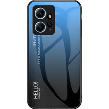 Lr Joyful Xiaomi Redmi Note 12 4g Telefon Kılıfı Temperli Cam+Pc+Tpu Gradyan Cep Telefonu Kapağı (Yurt Dışından)