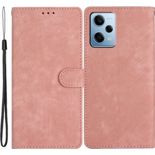 Lr Joyful Xiaomi Redmi Note 11 Pro 4g (Mediatek) / 11 Pro 5g (Qualcomm) / 12 Pro 4g Düz Renkli Deri Cüzdan Kapağı Cilt-Dokunuşlu Stand Telefon Kılıfı (Yurt Dışından)