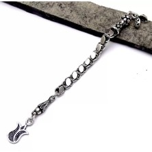 Tesbih Rüyası 925 Ayar Gümüş Tesbih Püskülü3