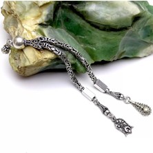 Tesbih Rüyası 925 Ayar Gümüş Püskül Kral Zincirli