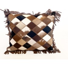 Dericibey Kahverengi Püsküllü Kırlent