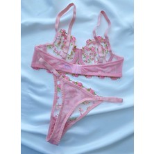 Arona Lingerie Noche De Luz Arona Matmazel Balenli Iç Çamaşır Takım