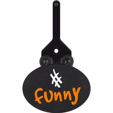 Shoe Monster Funny Siyah Charm Ayakkabı Aksesuarı