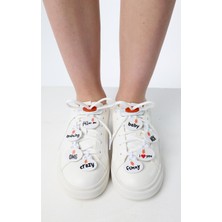 Shoe Monster Hck Beyaz Charm Ayakkabı Aksesuarı