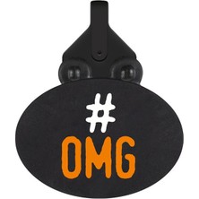 Shoe Monster Omg Siyah Charm Ayakkabı Aksesuarı