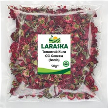 Laraska Tomurcuk Gül - Kuru Gül Goncası (Gül Çayı) - Bordo 50g