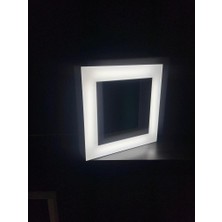 TekwaT Kare Lineer Armatür 40X40 (Cri>95) 4000 Kelvin Beyaz Kasa