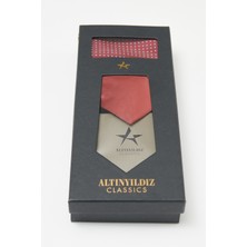 ALTINYILDIZ CLASSICS Erkek Desenli Kravat-mendil-ac Elite (100 ML) Edp Özel Hediye Kutulu Parfüm Set