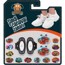 Shoe Monster Siyah - Beyaz Yami Ayakkabı Aksesuarı