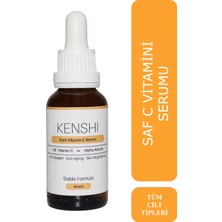 Kenshi Saf %8 Vitamin C + Arbutin Serum - Aydınlatıcı ve Leke Karşıtı 30 ml