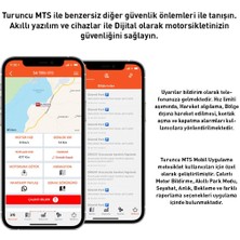 Turuncu Motosiklet Takip Cihazı ( 24 Aylık ) + Blokaj Kıtı