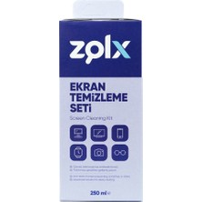 Zolx Ekran Temizleme Seti 250ML ( Mikrofiber Bez )