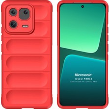 Microsonic Xiaomi Mi 13 Pro Kılıf Oslo Prime Kırmızı