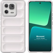 Microsonic Xiaomi Mi 13 Pro Kılıf Oslo Prime Beyaz