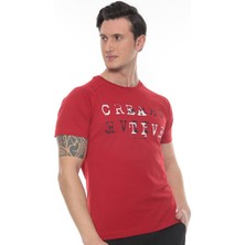 Fore Sport Creatıve Penye Baskılı T-Shirt 23-1989-1