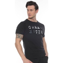 Fore Sport Creatıve Penye Baskılı T-Shirt 23-1989-1