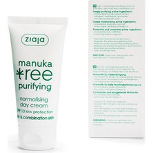 Ziaja Manuka Nemlendirici ve Dengeleyici Gündüz Kremi SPF10 50ML