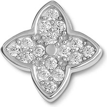 Joy of Jade Antares Küpe 1 Mikron Rodyum Kaplama (925 Ayar Gümüş Üzerine) Zirkonyum