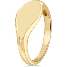 Joy of Jade Dareen Petite Yüzük 1 Mikron 18 Ayar Altın Kaplama (925 Ayar Gümüş Üzerine)