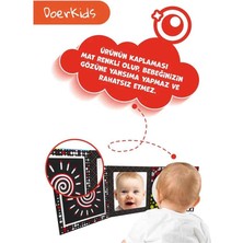 Doerkids Tummy Time Taşınabilir Güvenli Bebek Aynası