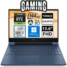 Hp Victus 15-FA1033NT 7N9V2EA04 I5-13500H 16GB 512SSD RTX4050 15.6" Fullhd W11P Taşınabilir Bilgisayar