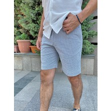 Menscorner Erkek Casual Bermuda Şort-Lacivert 2198-33