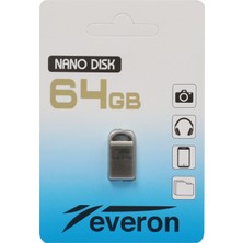 Everon 64 GB USB 2.0 Metal Flash Bellek Metal