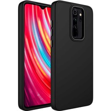 MRC İletişim Xiaomi Redmi Note 8 Pro Kılıf Metal Çerçeve ve Buton Tasarımlı Silikon  Luna Kapak