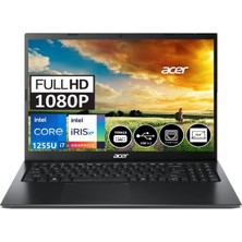 Acer Extensa EX215-55 Intel I7 1255U 32GB 1tb SSD Intel® UHD Graphics 15.6" Full Hd Freedos Taşınabilir Bilgisayar NX.EGYEY.004 Sr7