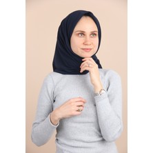 Sima Gece Mavisi Sima Medine Ipeği Eşarp