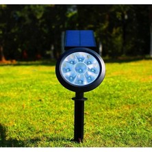 Ucuz Geldi 18W LED Solar Kazıklı Çim Armatür Cata Güneş Enerjili Çim Lambası Bahçe Aydınlatma Lambası 3200K Gün Işığı