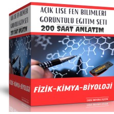 Enine Boyuna Eğitim Açık Lise Fen Bilimleri Tüm Dersler Görüntülü Eğitim Seti