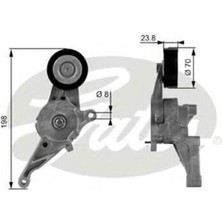 Gates Caddy 2004 - 2010 1.9 Tdı Bjb Motor Şarz Gergisi Gates Marka